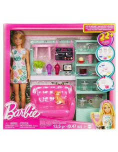 GIOCATTOLO PUBBLICIZZATO: vendita online BARBIE HKT94 PLAYSET CAFFETTERIA in offerta