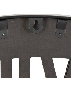 OROLOGI: vendita online Orologio da Parete Clark, Design Moderno, Metallo Nero, Diametro 100 cm, Eleganza Industriale, Numeri... 2