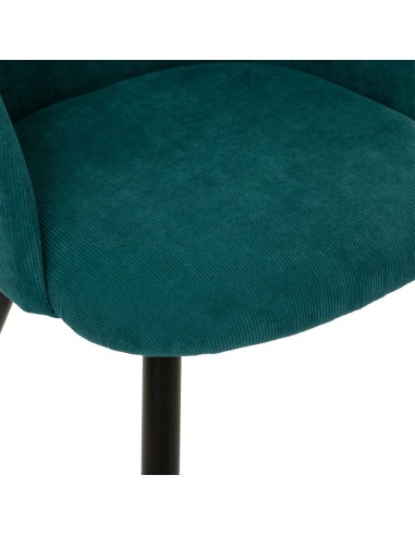 POLTRONE E DIVANI: vendita online Poltrona in Velluto Verde Giada, Gambe Nere, Design Moderno, Elegante e Confortevole, Ideal...