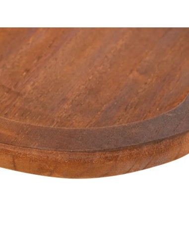 OGGETTISTICA: vendita online Vassoio Mela 20x22 cm in Legno di Paulownia, Portagioie Elegante e Decorativo in offerta