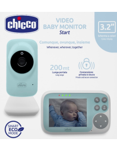 Video Baby Monitor Start Chicco - Visione Notturna e Attivazione Vocale