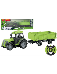 TRATTORE 42408 R/C CON RIMORCHIO 1:24 2,4GHZ