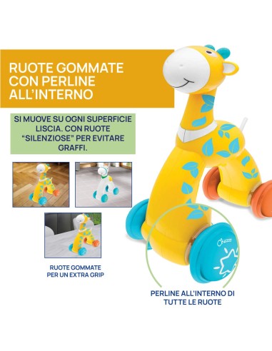 Giraffa Push&Go - Gioco per Bambini | ShopInCasa.it
