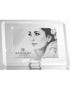 Portafoto Moderno in Cristallo 18x13 cm | Shopincasa.it