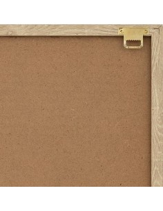 QUADRI E DECORO PARETE: vendita online Decorazione parete Amari 70x70 cm, appendiabiti 3D beige, quadro MDF, design moderno, ... 2