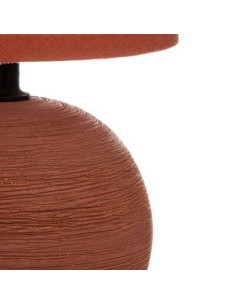 ILLUMINAZIONE: vendita online Lampada Sferica Striata Timeo 25 cm, lampada sferica terracotta, lampada ceramica, lampada desi... 2