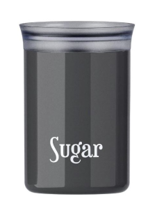 TAVOLA E CUCINA: vendita online Guzzini barattolo ovale Sugar carbone salva freschezza in offerta
