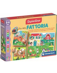 PRESCOLARI: vendita online SAPIENTINO 16856 LA MIA FATTORIA in offerta