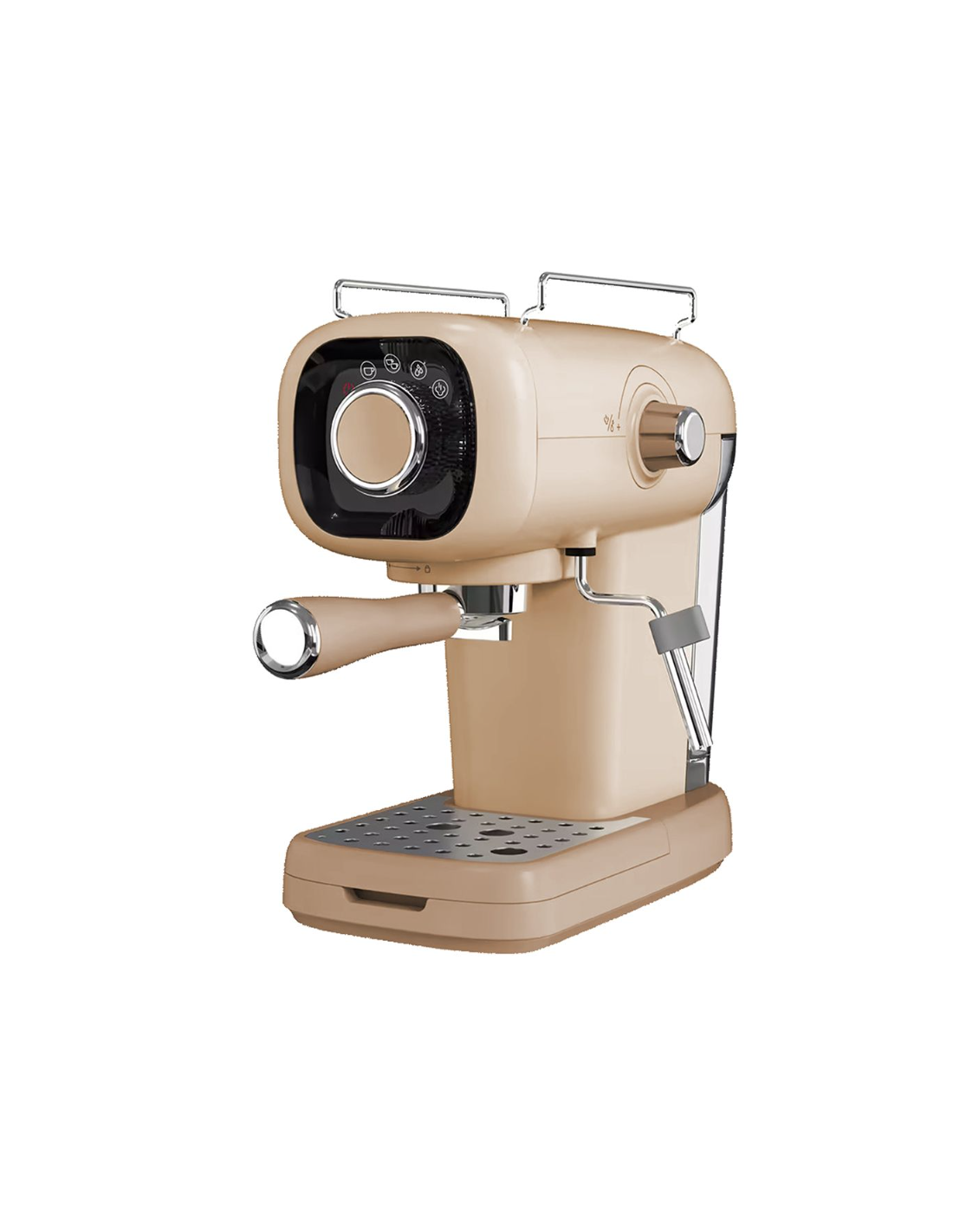 CAFFETTIERE ELETTRICHE: vendita online IRIDEA MACCHINA DEL CAFFE' CHAMPAGNE 1100W in offerta