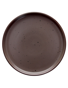 PIATTI: vendita online Piatto Piano Tognana Bruges 27 cm Urban Marrone in Stoneware – Design Raffinato in offerta