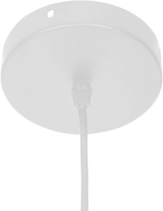 ILLUMINAZIONE: vendita online Lampadario Yoni 58x12 cm, lampadario paglia metallo, illuminazione naturale, design moderno, la... 2