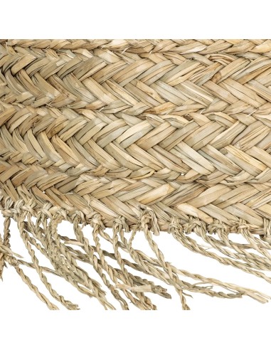 ILLUMINAZIONE: vendita online Paralume Hania D37 cm, paralume in canna e metallo, illuminazione naturale, stile boho, decoraz...