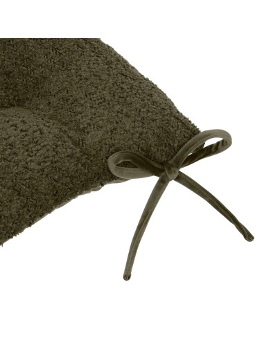 CUSCINI PER SEDIE - ARREDO: vendita online Cuscino per sedia Soana verde kaki 38x38 cm, imbottitura poliestere, elegante e re...