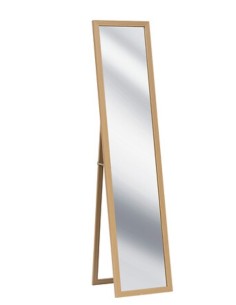 Specchio da Terra Effetto Legno Tasso 35x2,5x155 cm | Shopincasa.it