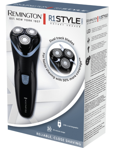 RASOIO R1000 R1STYLE 3TESTINE RICARICABILE