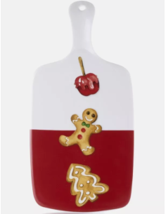 TAGLIERE 32X16CM SWEET NATALE