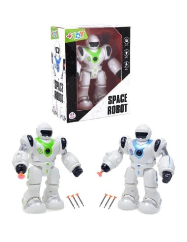 ROBOT CAMMINANTE CON LUCI E SUONI 39048 GLOBO SPA su Shop in Casa