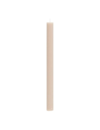 CANDELE: vendita online Candela Demi Tortora H26cm, decorazione elegante, cera di qualità, candela lunga, arredo casa, atmosf...