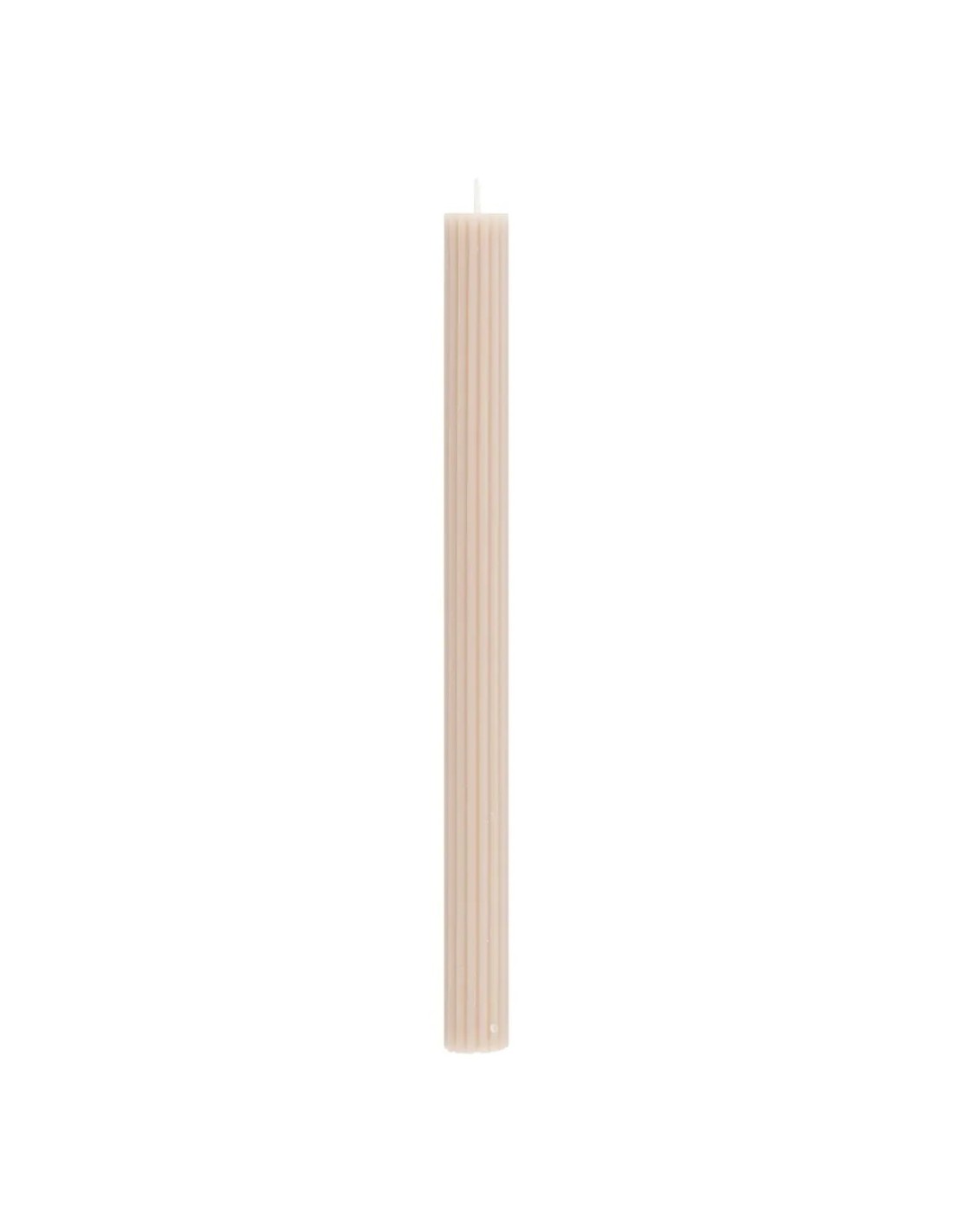 CANDELE: vendita online Candela Demi Tortora H26cm, decorazione elegante, cera di qualità, candela lunga, arredo casa, atmosf...