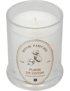 CANDELE: vendita online Candela Fiori di Cotone 150gr, profumazione delicata, cera di qualità, design elegante, candela profu... 2