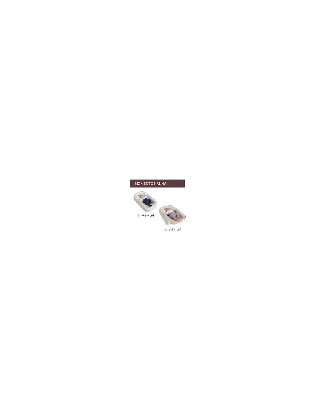 PRIMA INFANZIA: vendita online Riduttore Lettino Chicco Mommy Pod 3 in 1 Evo Grey chicco in offerta