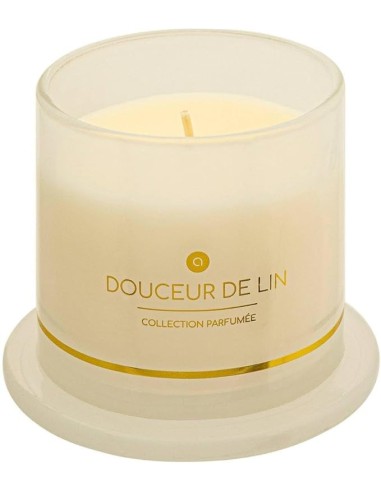 CANDELE: vendita online Candela profumata ILAE Fiore di Lino 240g, Atmosphera, fragranza fresca, design elegante, lunga durat...
