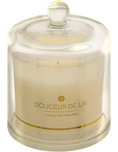 CANDELE: vendita online Candela profumata ILAE Fiore di Lino 240g, Atmosphera, fragranza fresca, design elegante, lunga durat...