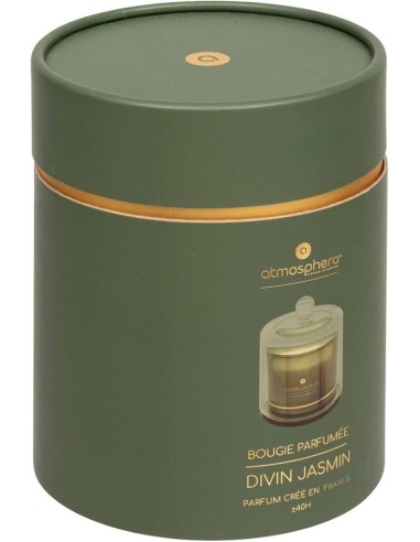 CANDELE: vendita online Candela profumata ILAE Jasmine 240g, Atmosphera, fragranza al gelsomino, design elegante, lunga durat...