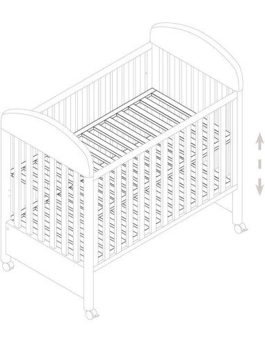 Pali Lettino Ciak Bianco – Eleganza e Sicurezza per il Tuo Bambino