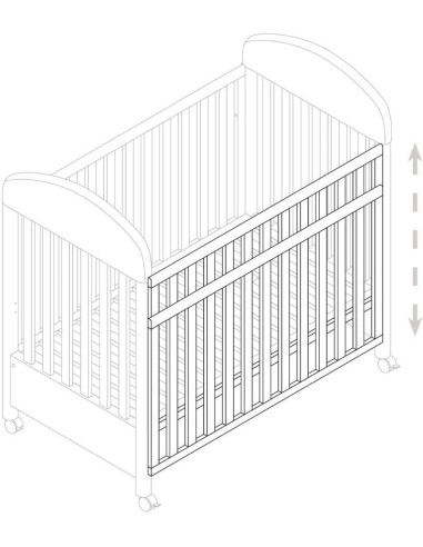 Pali Lettino Ciak Bianco – Eleganza e Sicurezza per il Tuo Bambino