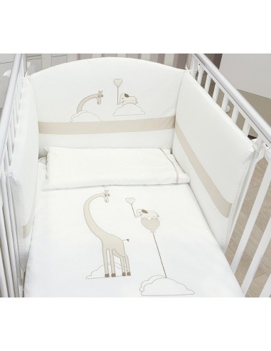 Set Pali Savana Tortora Lettino + Fasciatoio + Piumone – Shop in Casa