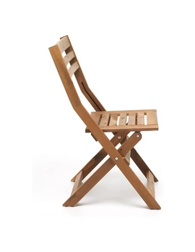 SEDIE E POLTRONE: vendita online Sedia pieghevole Arleston, legno di acacia, senza braccioli, colore teak, arredo esterno, re...