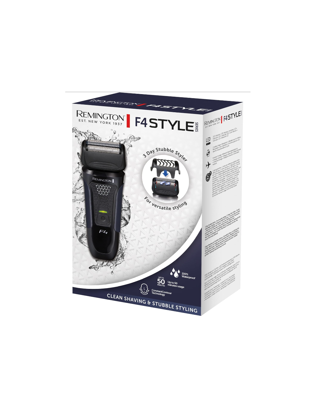 Remington Style Series F4002 Rasoio Elettrico Wet & Dry | shopincasa.it