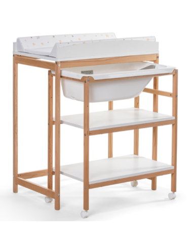 PRIMA INFANZIA: vendita online Woody OKBABY Fasciatoio in Legno con Vaschetta Ergonomica in offerta