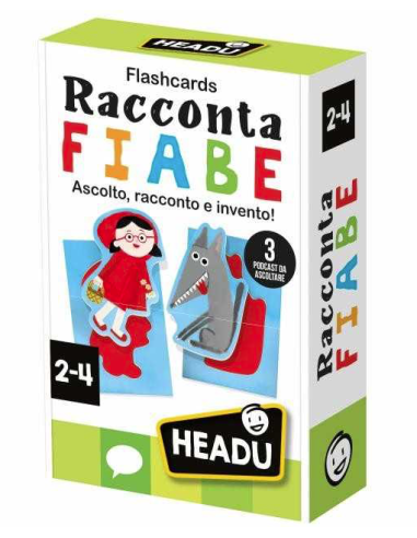 PRESCOLARI: vendita online IT59797 FLASHCARDS RACCONTA FIABE in offerta