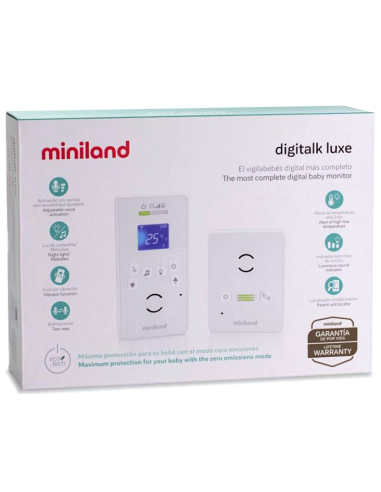 Miniland DigitalK Luxe – Controllo e Sicurezza | ShopInCasa.it
