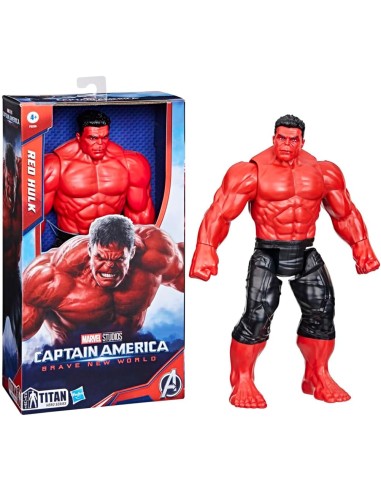 GIOCATTOLO PUBBLICIZZATO: vendita online AVENGERS F9299 HULK ROSSO TITAN HERO in offerta