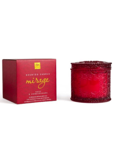 CANDELA PROFUMATA 19946 ROSE POMEGRANATE 340GR VETRO