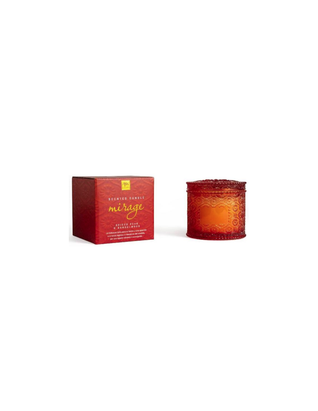 CANDELA PROFUMATA 19977 PEAR SANDALWOOD 340GR VETRO