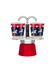 PORCELLANE: vendita online CAFFETTIERA MINI EXPRESS+2TZ MR ROSSO in offerta