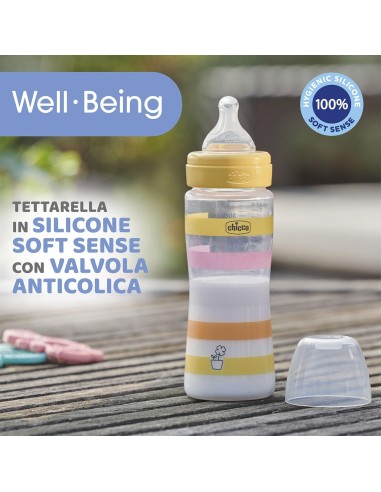 Biberon Benessere Chicco 330ml Flusso Veloce Silicone