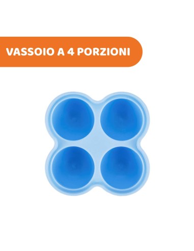 Contenitore Multiporzione Easy Store&Pop Chicco – Conserva e Congela le Pappe