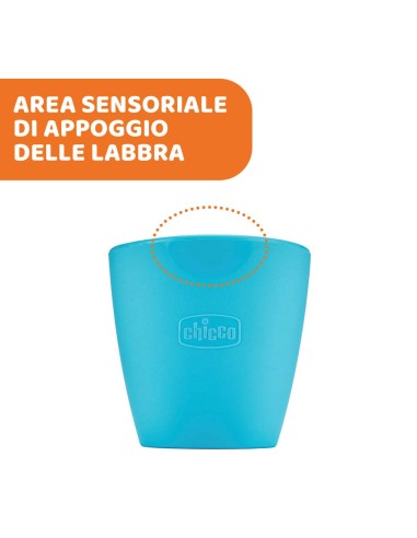 Tazza in Silicone Rosa Chicco – Perfetta per i Primi Mesi