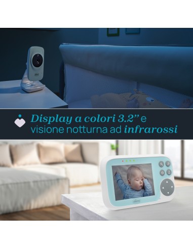 Video Baby Monitor Start Chicco - Visione Notturna e Attivazione Vocale