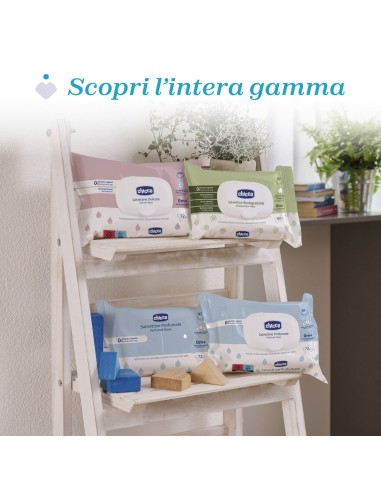 Salviettine Delicate Chicco - Pulizia Sicura e Naturale