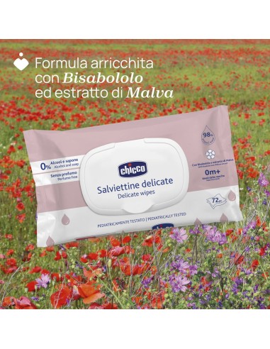 Salviettine Delicate Chicco - Pulizia Sicura e Naturale