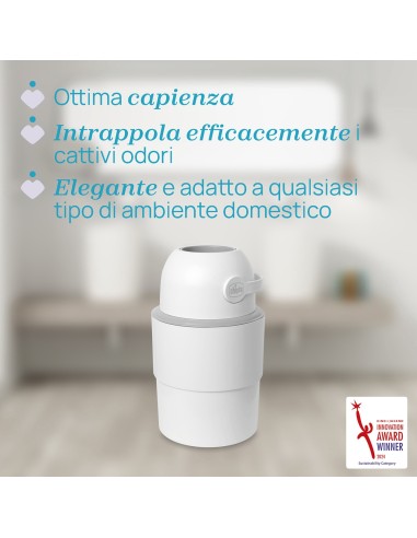 Odour OFF Mangiapannolini Telescopico Chicco - Anti-Odore e Ecologico