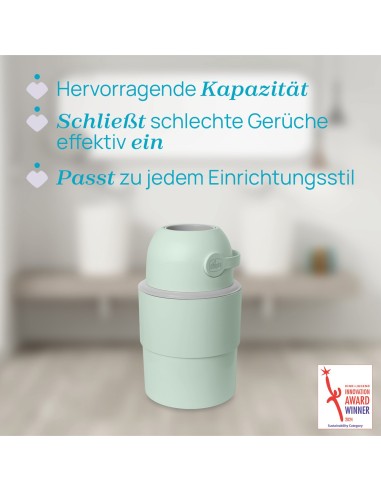 Mangiapannolini Telescopico Odour OFF Chicco Verde - Soluzione Antiodore