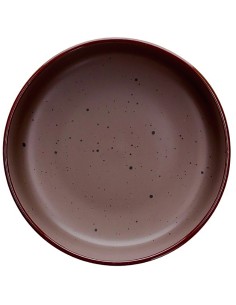PIATTI: vendita online Piatto Fondo Tognana Bruges 18,5 cm in Stoneware Marrone – Urban Style in offerta
