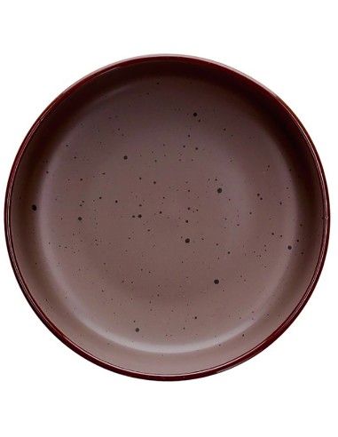 PIATTI: vendita online Piatto Fondo Tognana Bruges 18,5 cm in Stoneware Marrone – Urban Style in offerta